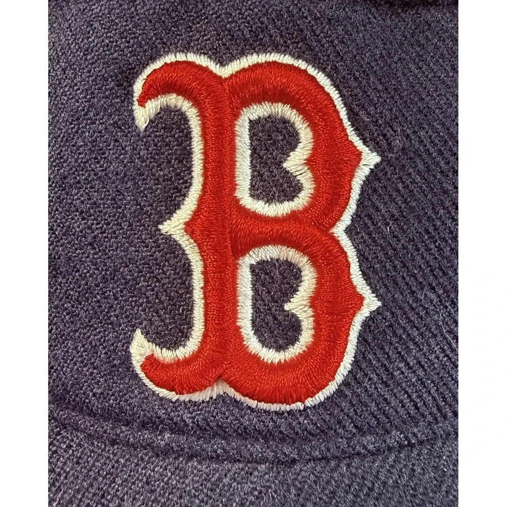 Vintage Boston Red Sox Nike 100% Wool MLB Baseball Visor Strap Back Unisex Y2K